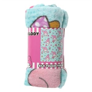 Sanrio My Melody Plush Throw Blanket